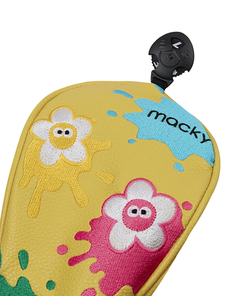 MACKY Golf: Marker Wood Cover - Mustard