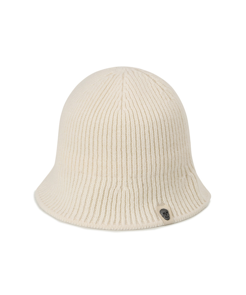 Amazing Cre Women's Lambs Wool Knit Hat - Ivory
