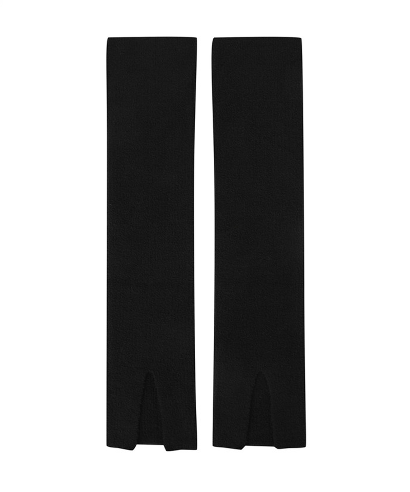 Amazing Cre Knit Leg Warmer - Black
