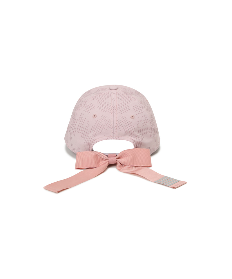 Amazing Cre Pixel Camouflage Ribbon Cap - Light Pink