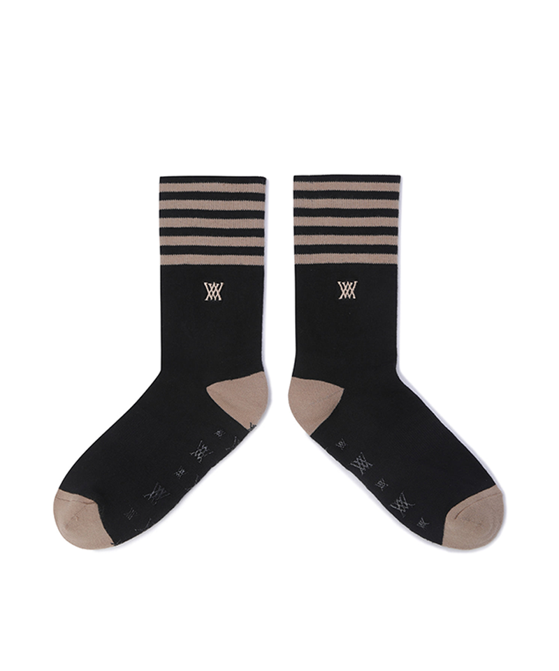 Women's Two Way Socks - Black