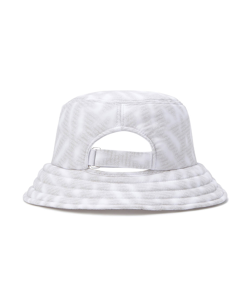 Women's Logo Pattern Hat - Beige