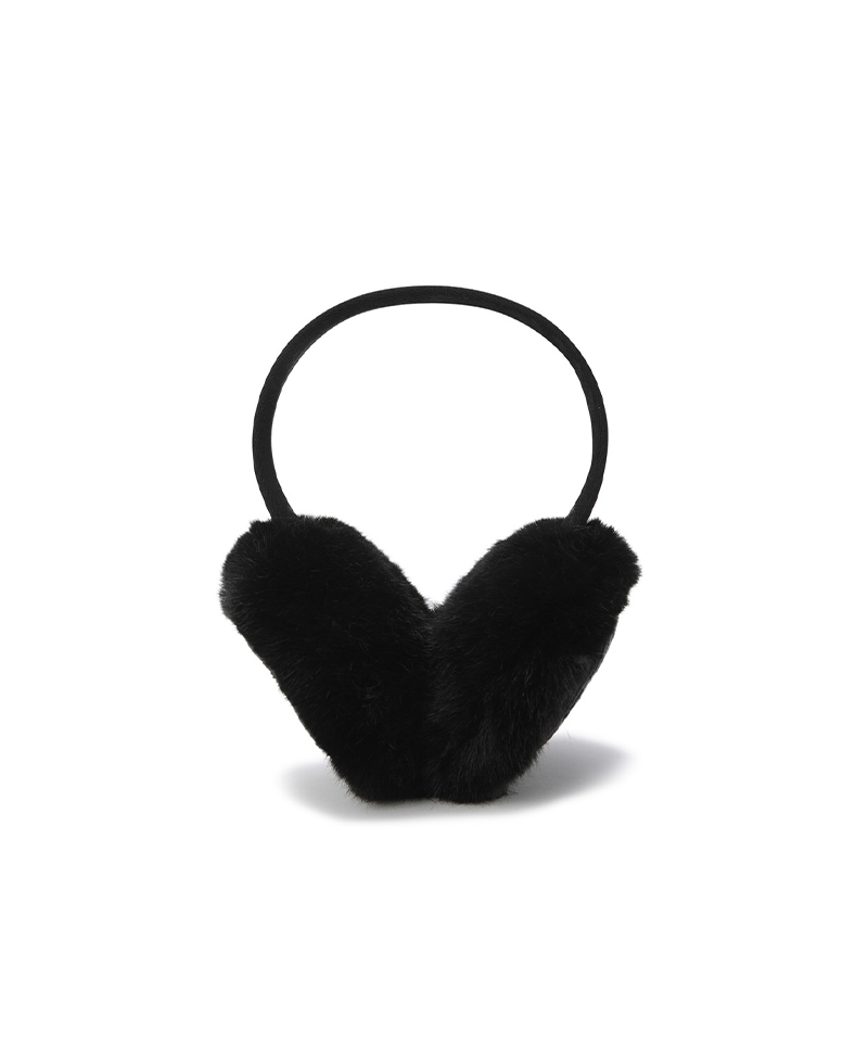 Women's Texture Earmuffs - Black