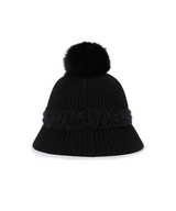 Women's Bell Bucket Hat - Black
