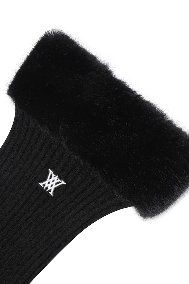 Women's Knit Legwarmer - Black