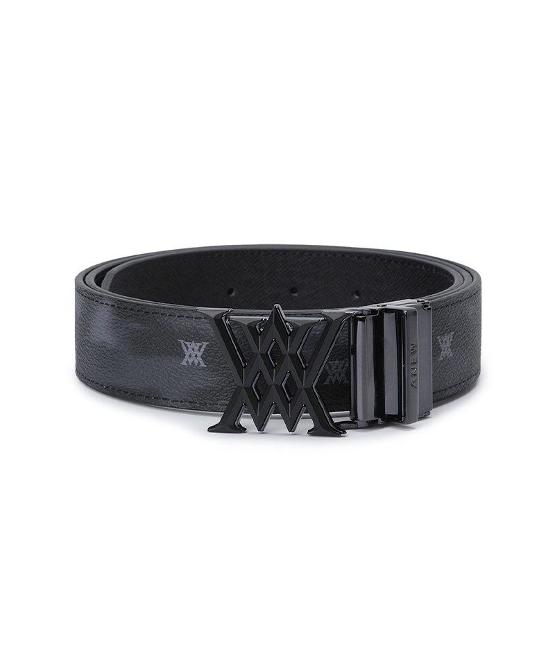 Men's Mosaic Reversible Belt - Black