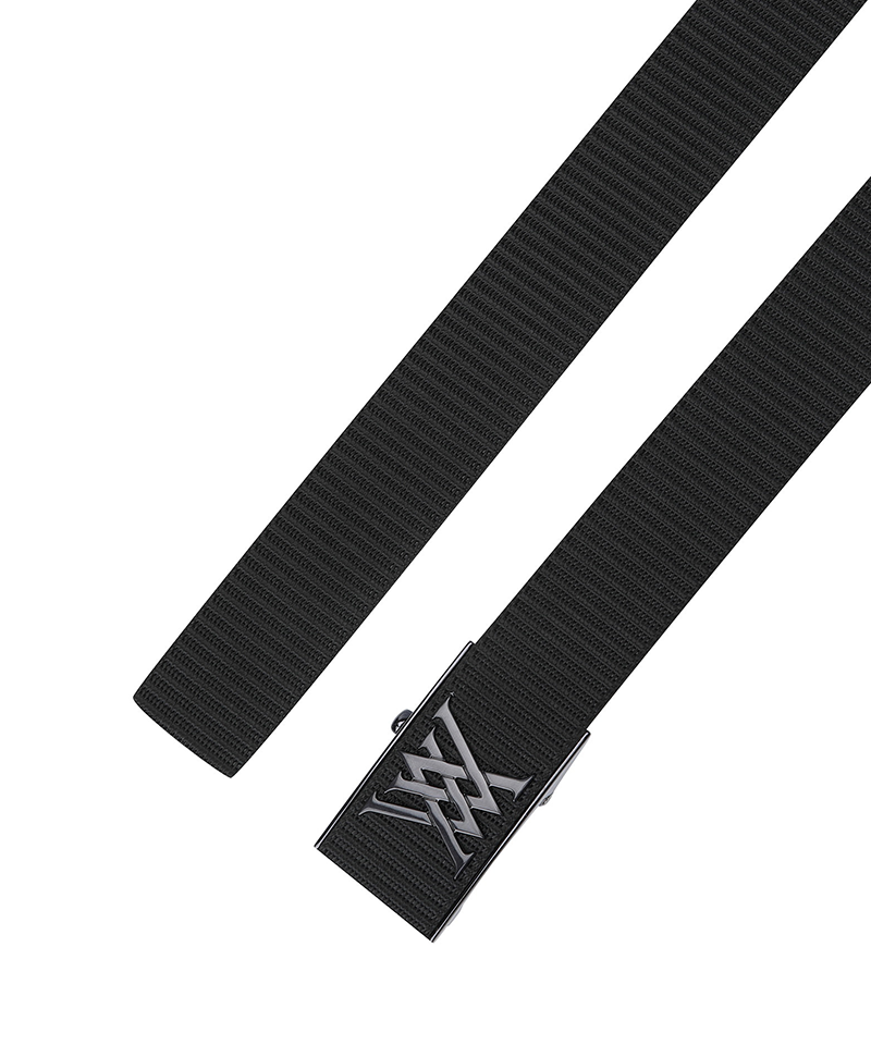 Men's Webbing Auto Belt - Black