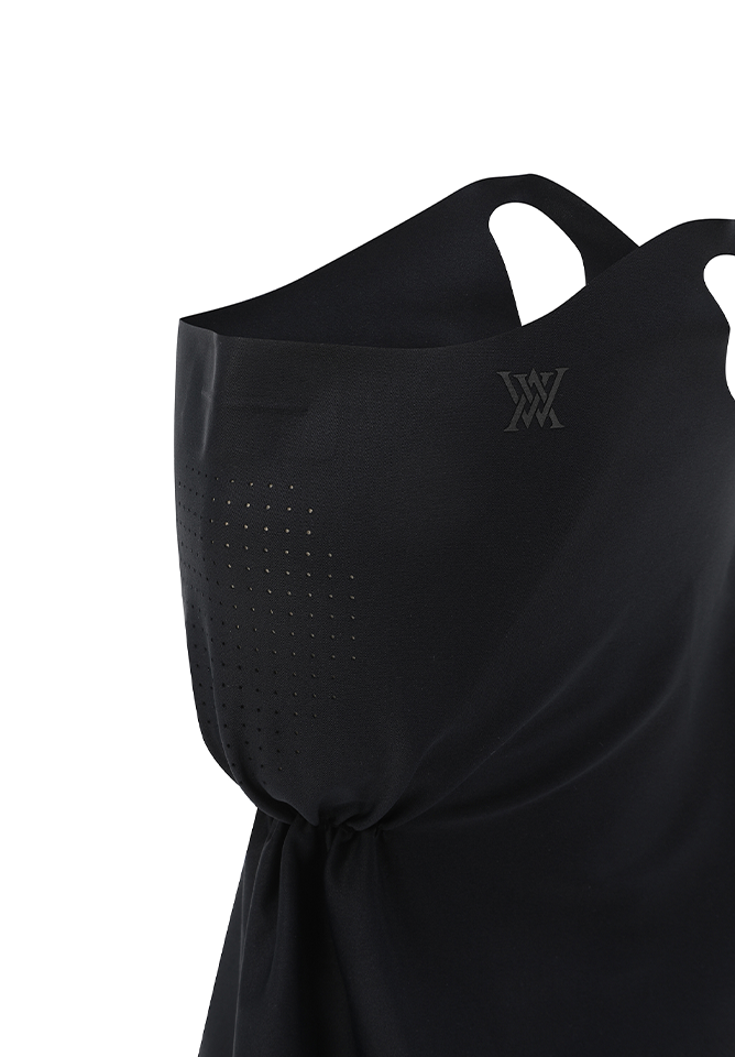 Unisex UV Cut Seamless Mask - Black