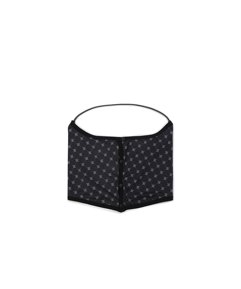 Unisex Cap Stop UV Cut Mask - Black