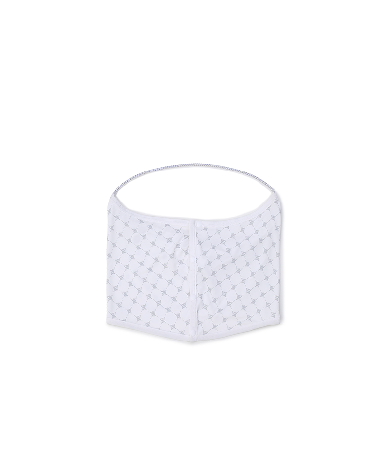 Unisex Cap Stop UV Cut Mask - White