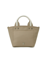Unisex Color Pop Daily Tote Bag - Beige