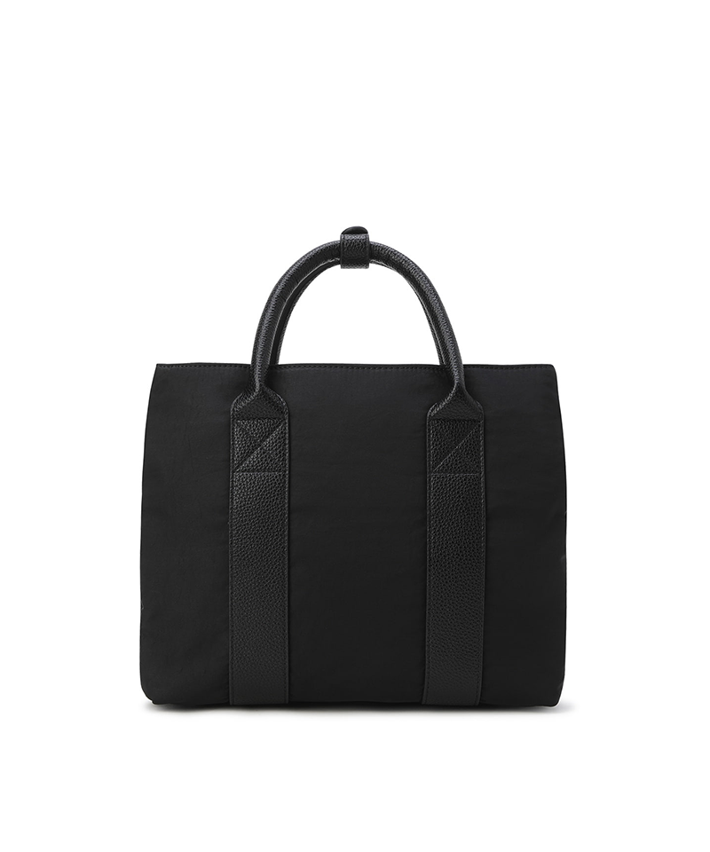 Women's Out Pocket Tote Bag - Black