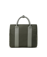 Women's Out Pocket Tote Bag - Khaki