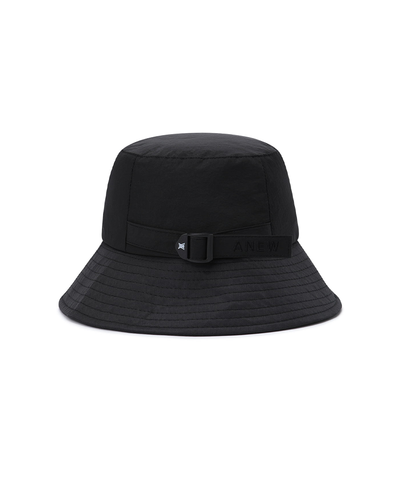 Uni Multi Pocket Bucket Hat - Black