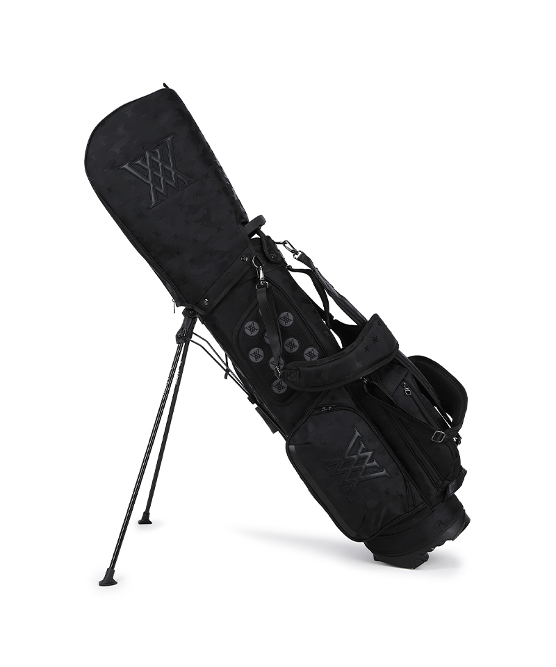 9 Uni Military Stand Bag - Black