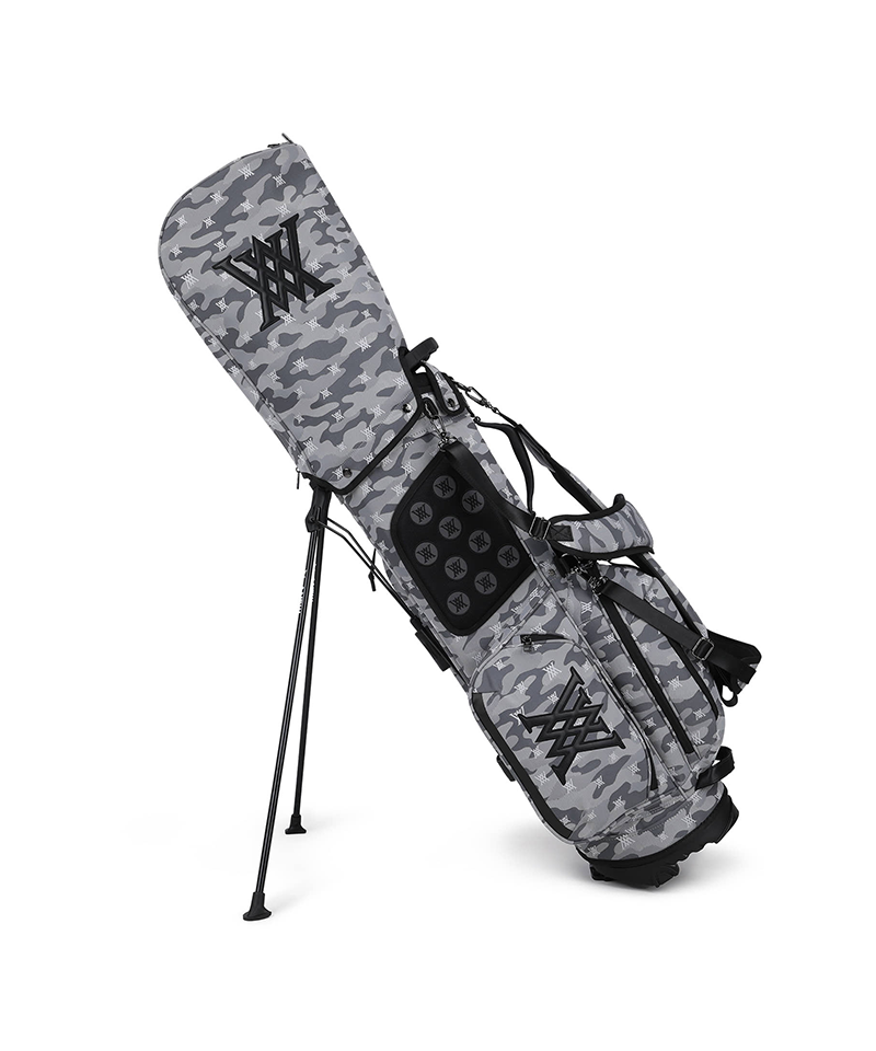 9 Uni Military Stand Bag - Grey