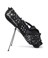 9 Unisex Paisley Stand Bag - Black