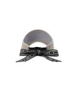 Women's Essential Ribbon Visor - Beige