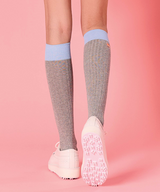 Orange Label Two-Tone Knee Socks - 3 Colors