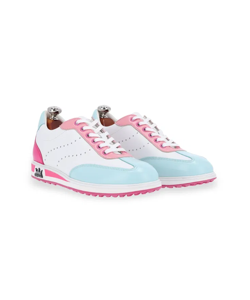Alba White Pink & Blue - Ladies