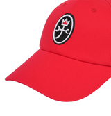 Castelbajac Men's Egg Blazon Point Ball Cap - Red