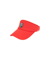 Castelbajac Men's Jacquard Egg Blazon Sun Cap - Red