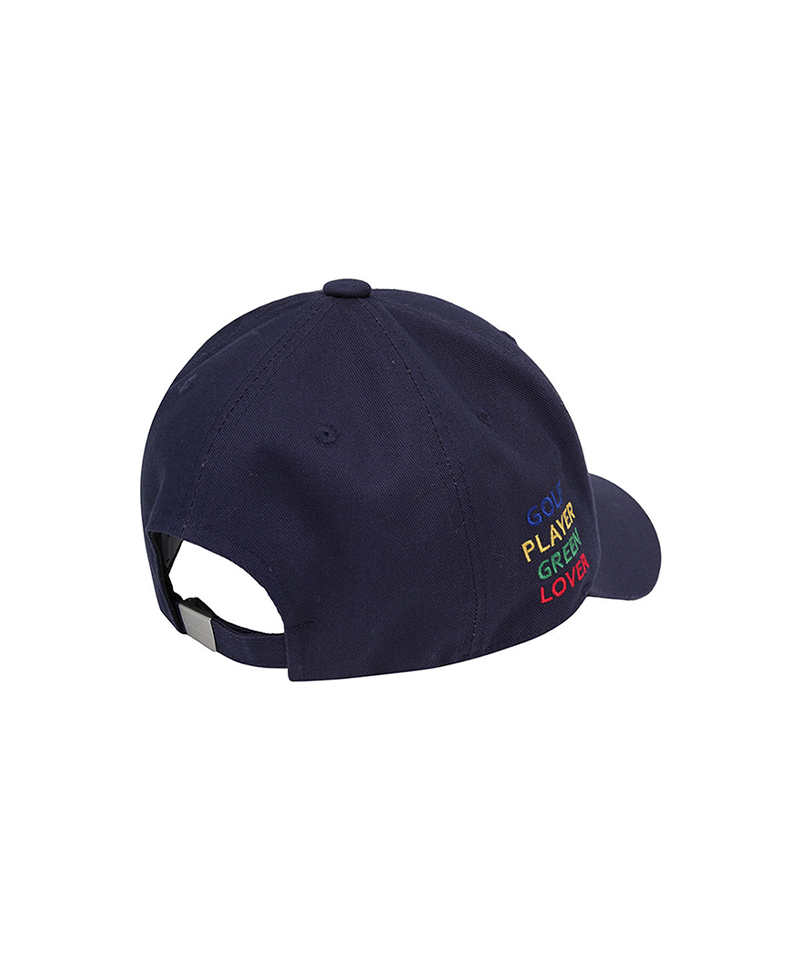 Castelbajac Women's Artwork Embroidery Point Ball Cap - Navy