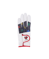 Castelbajac Women's Printed Mesh Gloves - Navy