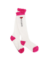 Castelbajac Women's Heart Point Knee Socks - Pink