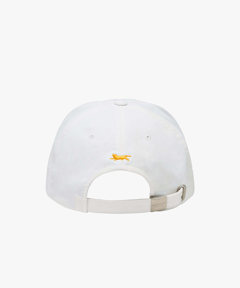 MCC Bio Washed Logo Ball Cap - Off White