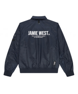 Jamie West Collar Point Work Jumper - Navy