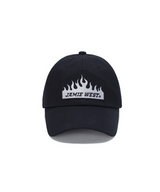 Jamie West Flame Ballcap - Black