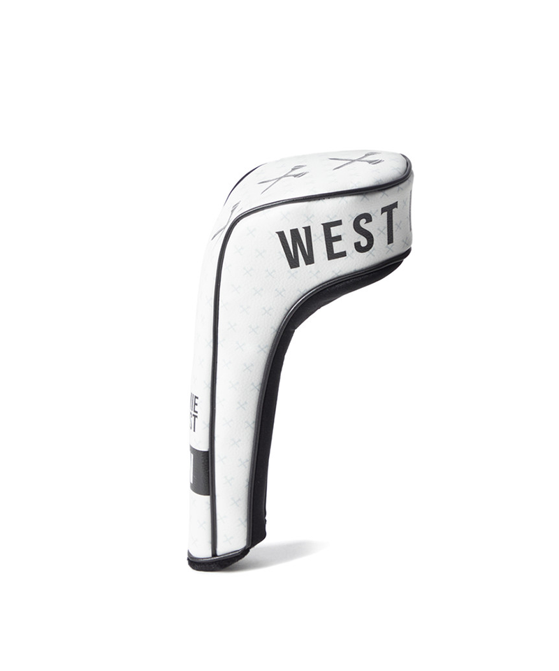 Jamie West Henry Wood Headcover - White