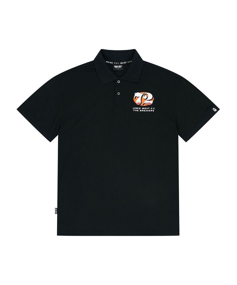 Jamie West NO.72 P-Shirts - Black