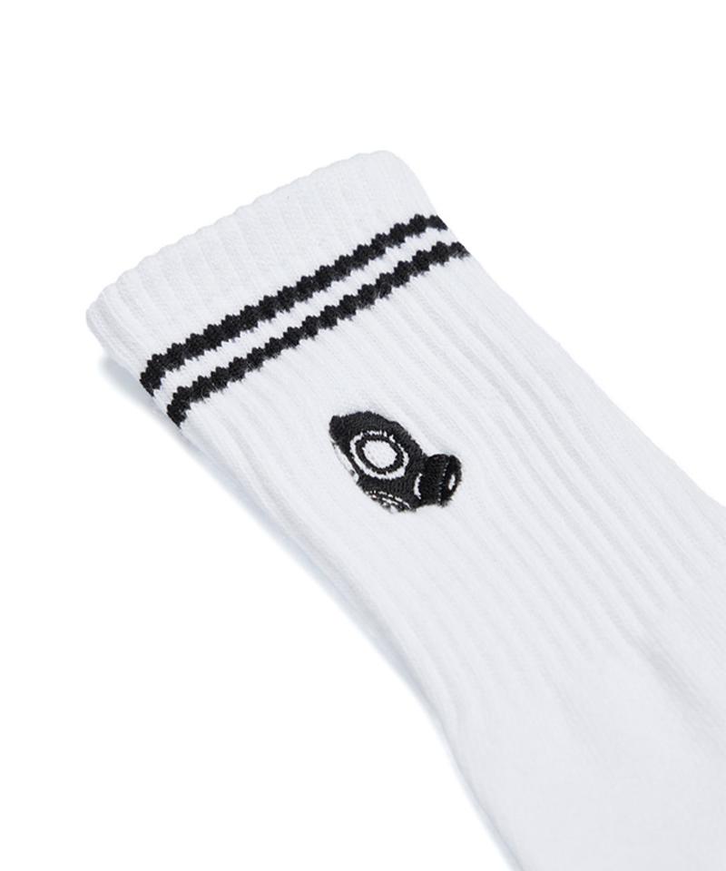 Jamie West Nick Sports Socks 2 SETS - White