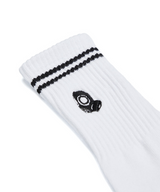 Jamie West Nick Sports Socks 2 SETS - White