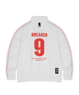 Jamie West No.9 High-Neck Packable Windbreaker - White