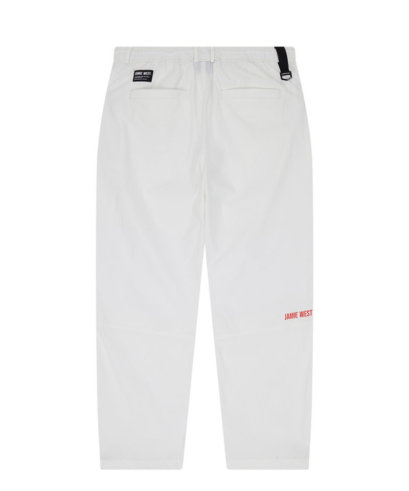 Jamie West Nylon Active Ventilation Pants -White