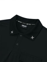 Jamie West Performance Pocket P-Shirts- Black