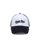 Jamie West Retro Lettering 2Tone Ballcap - White