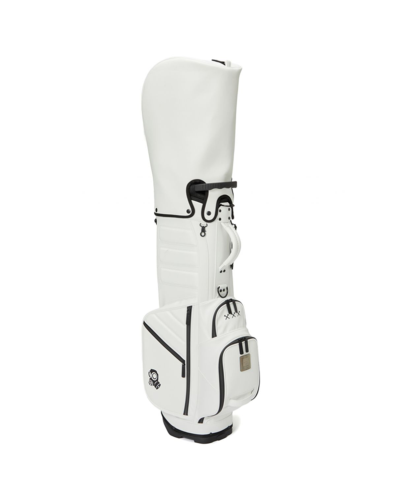 Jamie West Riders Stand Bag - White
