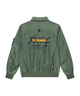 Jamie West Stand Collar Windbreaker - Green