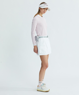 Monday Flow Lettering Socks - Light Pink