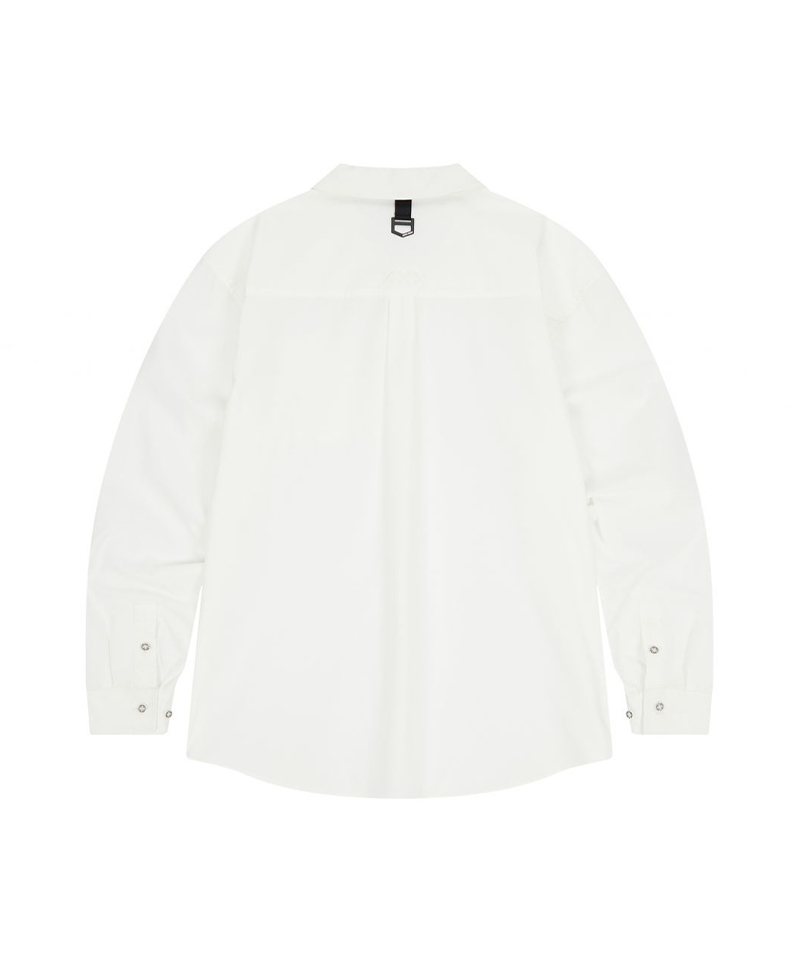 Jamie West Woven Pocket Shirts - White