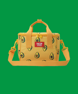 Lunch Cooler Bag Shoulder Strap Avocado - Yellow