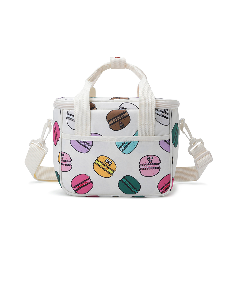 Lunch Cooler Bag Shoulder Strap Macaron - Ivory
