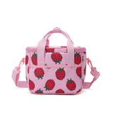Lunch Cooler Bag Shoulder Strap Raspberry - Pink