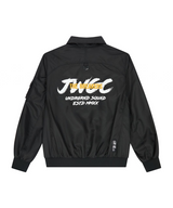 Jamie West Stand Collar Windbreaker - Black