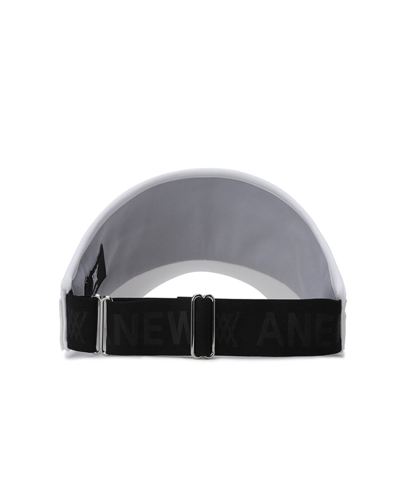 ANEW Golf Women's Tape Point High Crown Visor - White