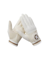 ANEW Golf Women's Mesh Summer Glove (Pair) - Beige
